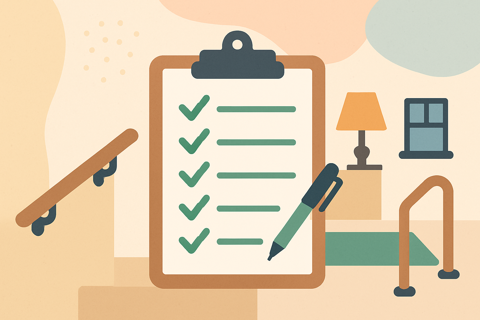 Cover image for A checklist for a senior friendly home safety audit