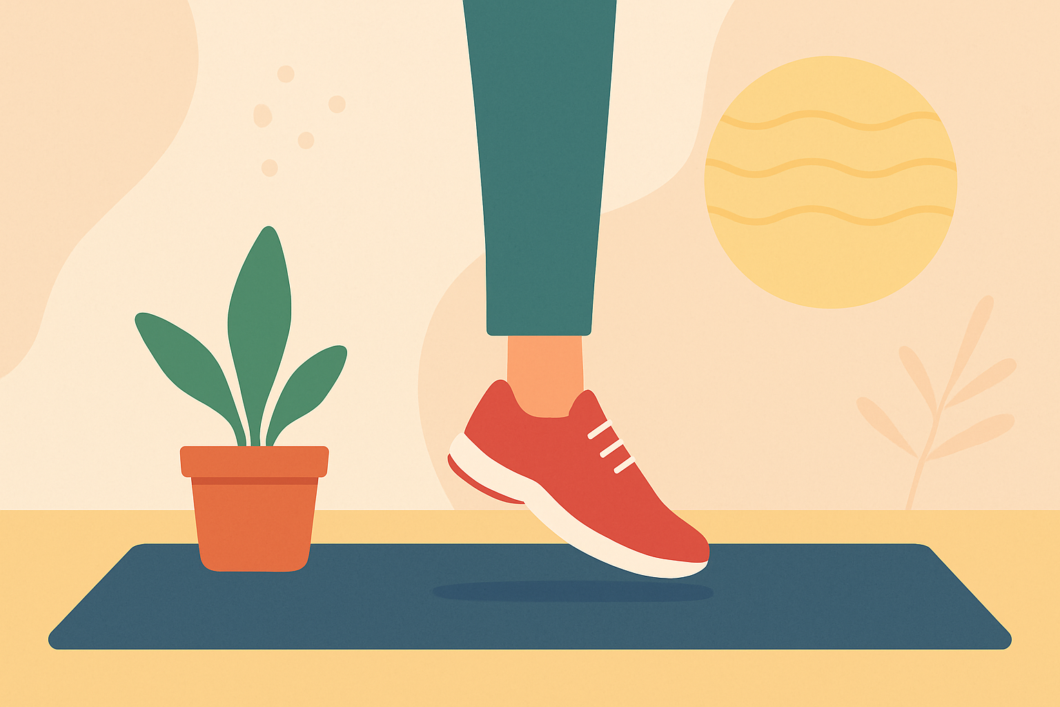 Cover image for Simple at home exercises to improve balance